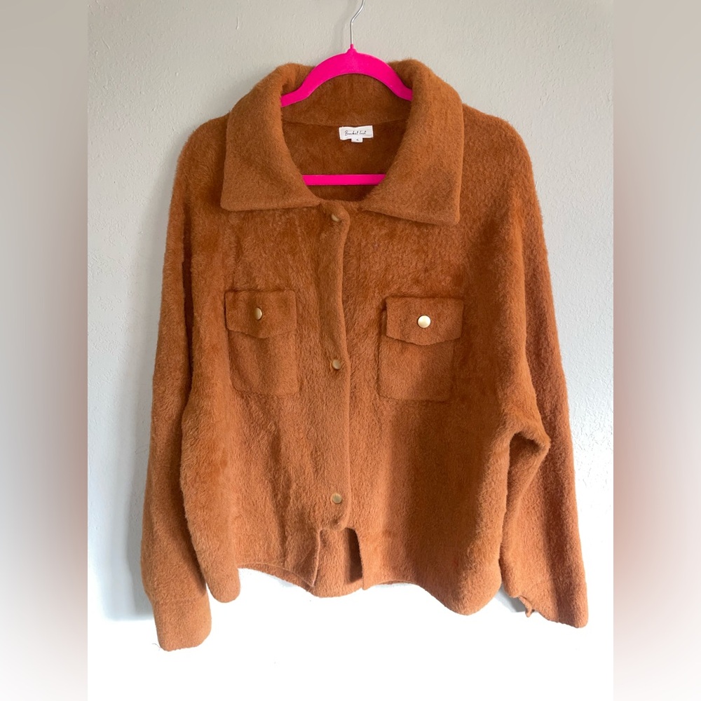 BUCKETLIST Warm Tan Teddy Jacket
